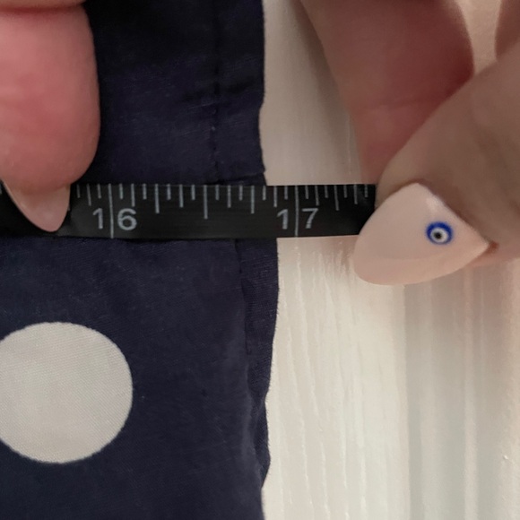 Modcloth Celebrated Style Fit and Flare Midi Dress Striped Polka Dot. like new! - Picture 5 of 6